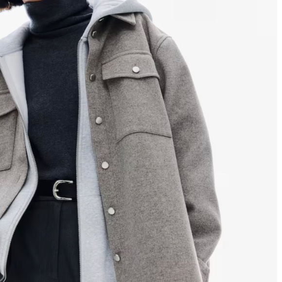 H&M | Women's Oversized Shacket - Picture 9 of 10